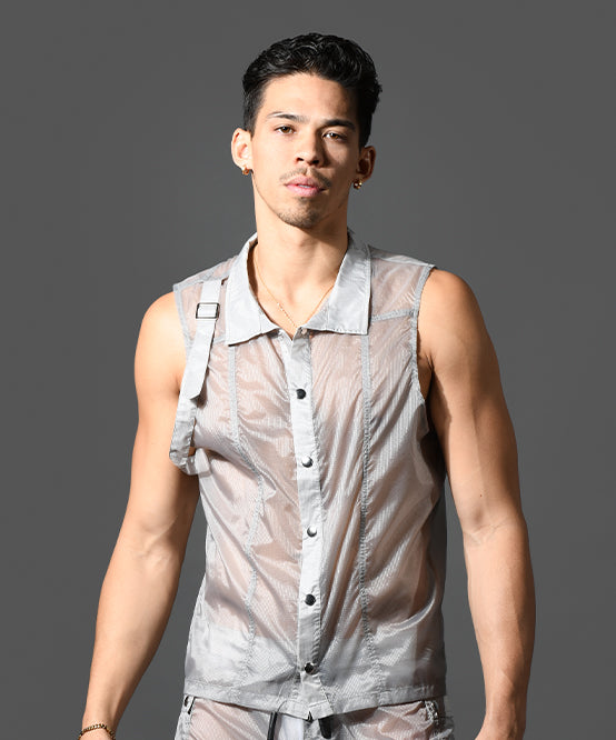 Andrew Christian Naked Truth Capsule See-Through Harness Vest
