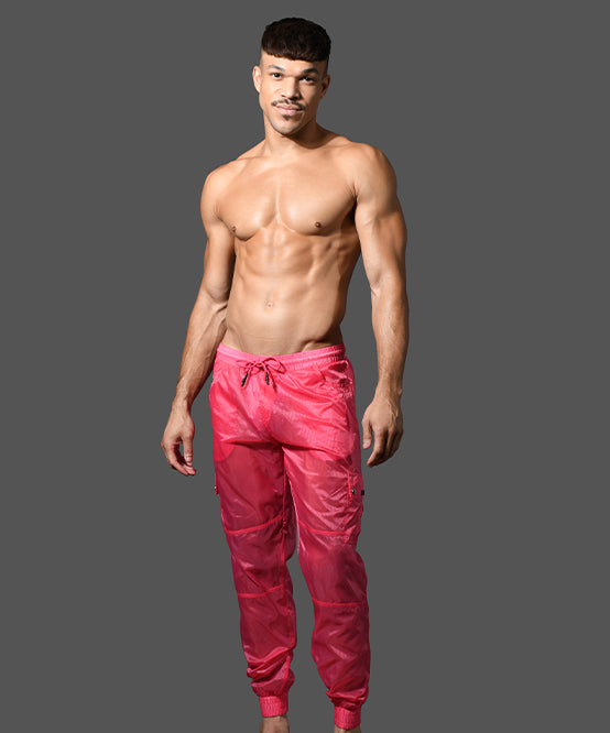 Andrew Christian Naked Truth Capsule See-Through Jogger Pants