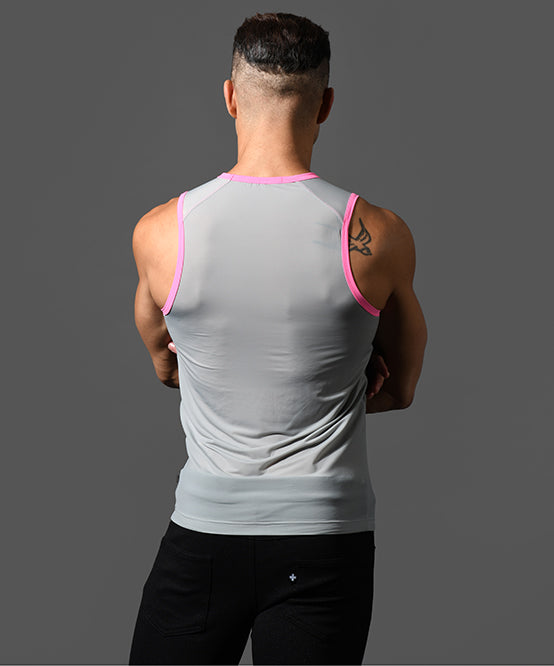 Andrew Christian Naked Truth Capsule See-Through Muscle Tank