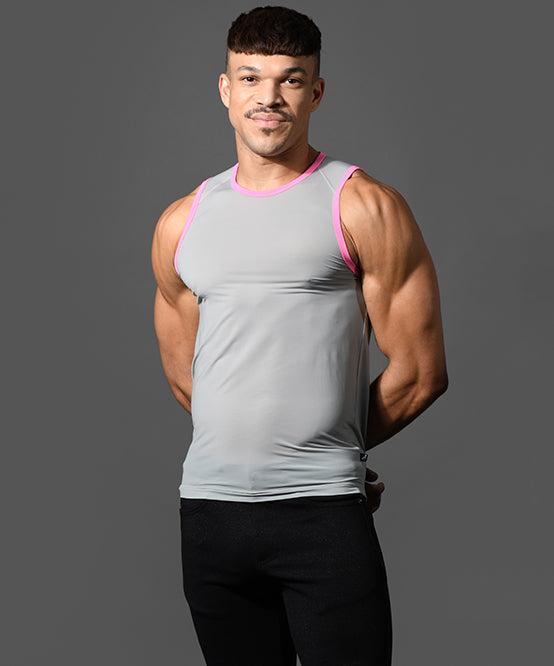 Andrew Christian Naked Truth Capsule See-Through Muscle Tank