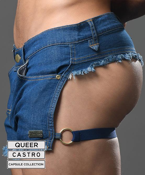 andrew christian Queer Castro Capsule Stretch Exposed Shorts