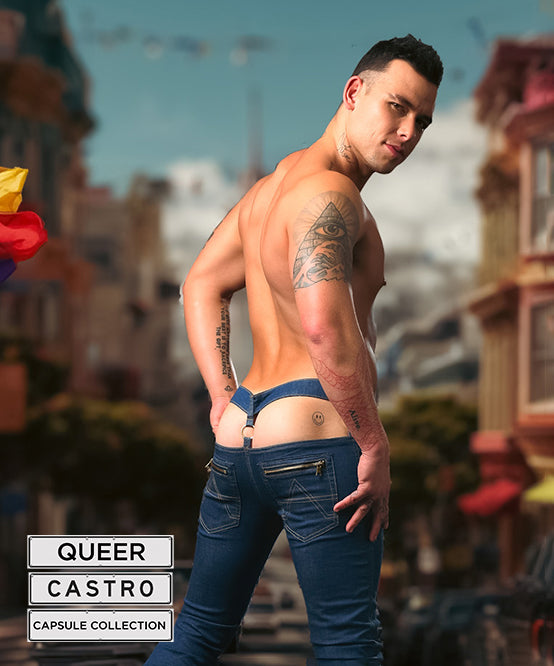 andrew christian Queer Castro Capsule Stretch Skinny Jeans