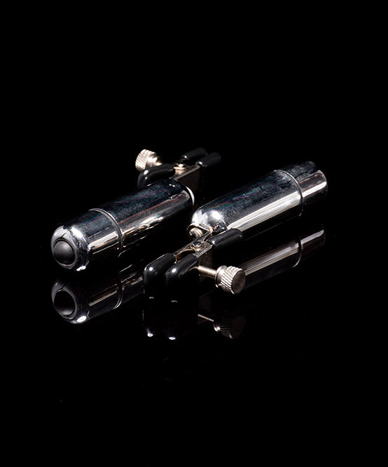 andrew christian TROPHY BOY® 10-Speed Vibrating Nipple Clamps