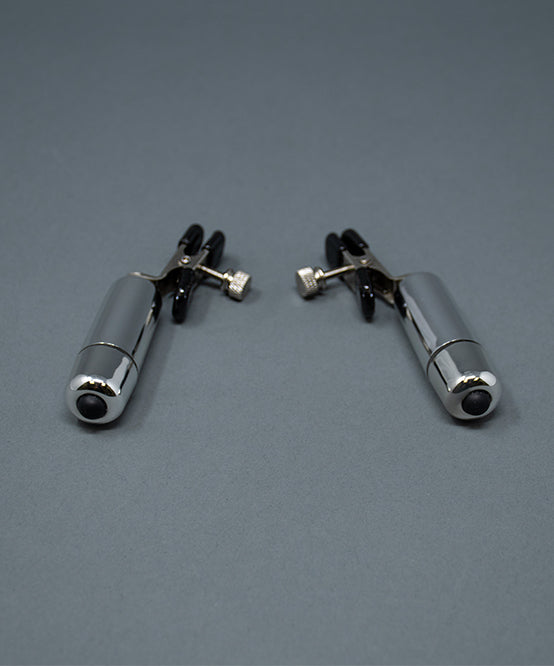 Andrew Christian TROPHY BOY® 10-Speed Vibrating Nipple Clamps