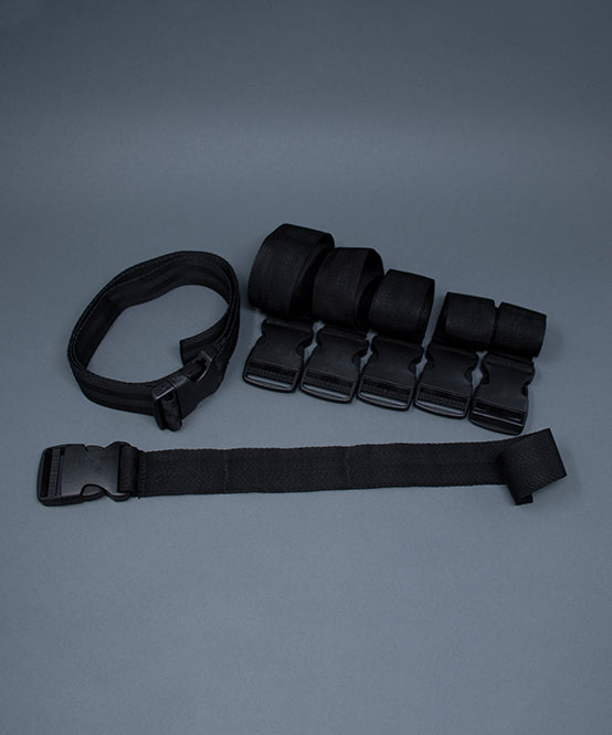 Andrew Christian TROPHY BOY® 7-Piece Bondage Strap Kit W/ Adjustable Buckles