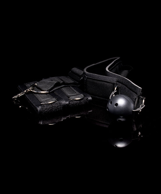 Andrew Christian TROPHY BOY® Ball Gag W/ Attached Wrist Or Bicep Restraints