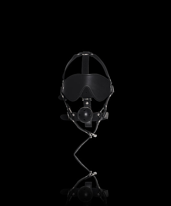 andrew christian TROPHY BOY® Head Harness Blindfold & Gag