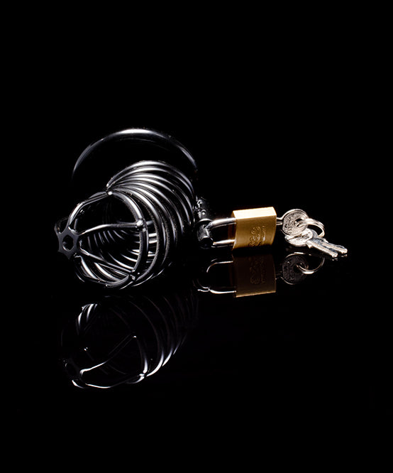 Andrew Christian TROPHY BOY® Noir Cock Cage (Small/Medium)