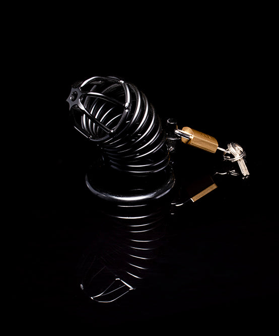 andrew christian TROPHY BOY® Noir Cock Cage (Small/Medium)