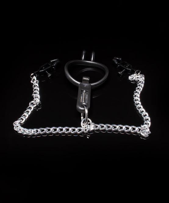 Andrew Christian TROPHY BOY® "Open Wide" W/ Nipple Clamps