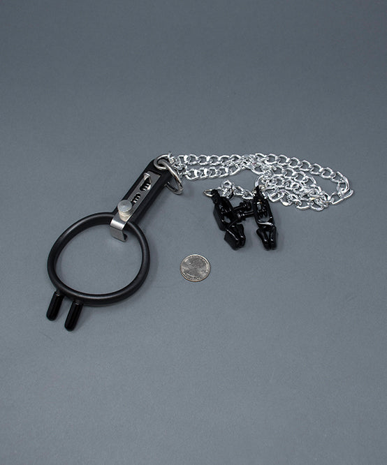 Andrew Christian TROPHY BOY® "Open Wide" W/ Nipple Clamps