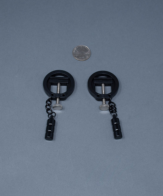 Andrew Christian TROPHY BOY® Spiked Nipple Clamps W/ Weights