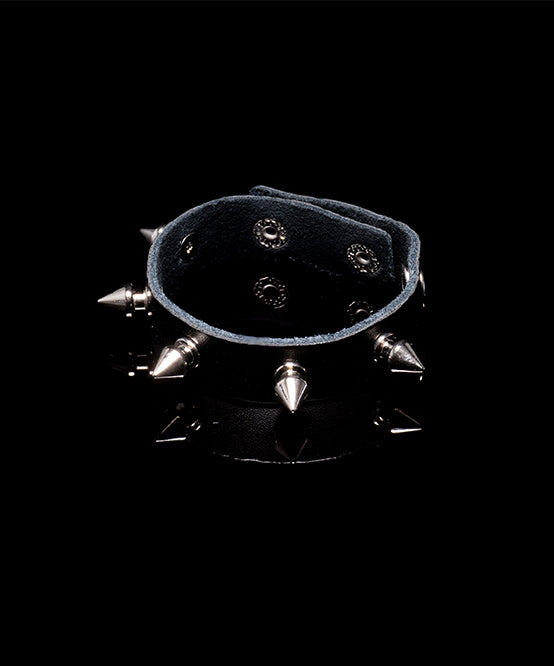 andrew christian TROPHY BOY® Spiked Vegan Leather Cock Ring