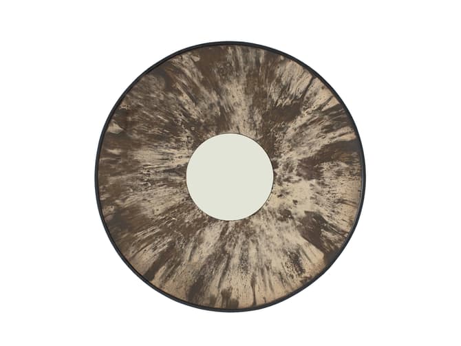 andrew martin Aged bronze concave mirror