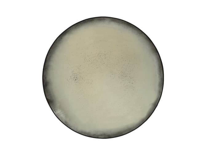 andrew martin Aged silver convex mirror