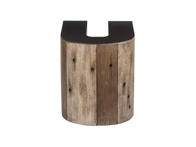 andrew martin Alphabet wooden side table
