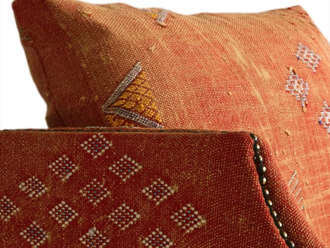 Andrew Martin Colourful Moroccan Fabric Armchair