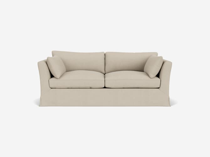 Andrew Martin Contemporary Sofa In Custom Fabric