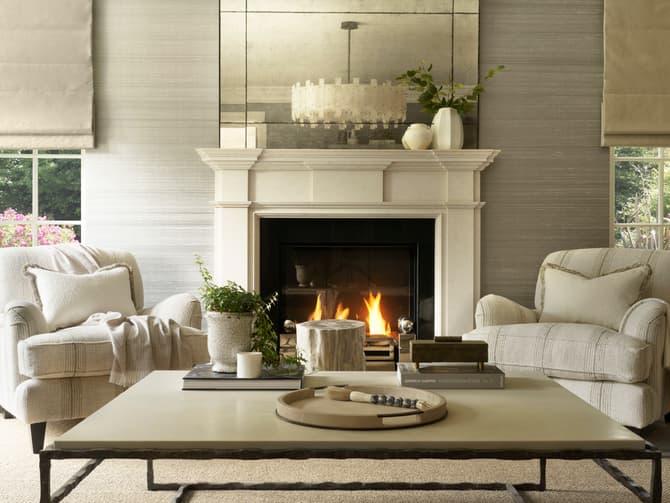 Andrew Martin Curved Armchair In Any Fabric