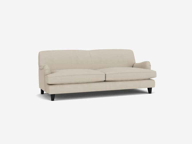 andrew martin Curved sofa in any fabric