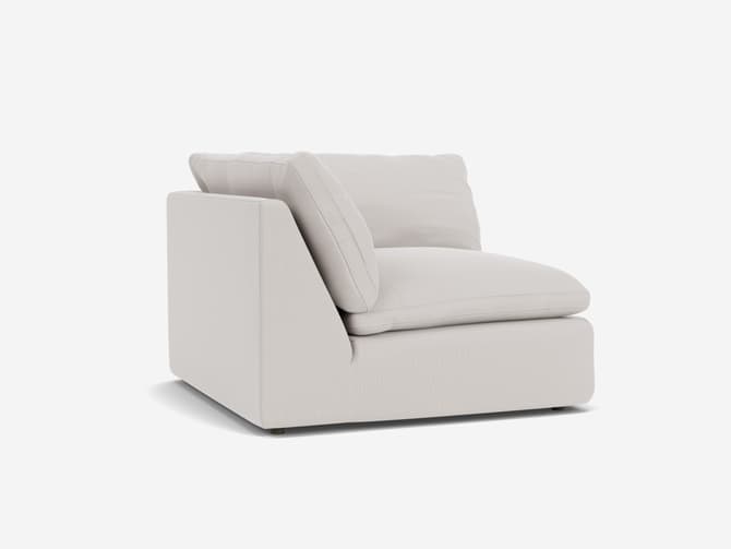 Andrew Martin Custom Feather-filled Sectional Sofa