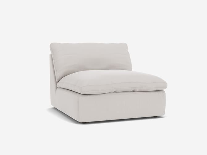 Andrew Martin Custom Feather-filled Sectional Sofa