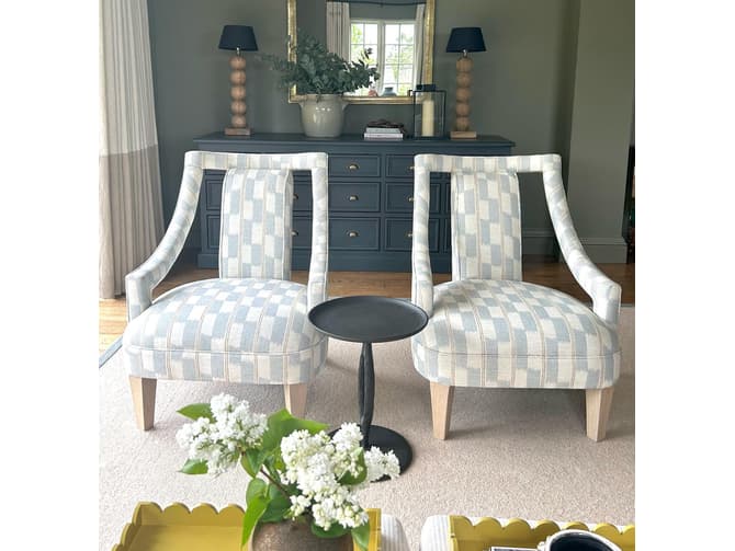 Andrew Martin Custom Made Armchair