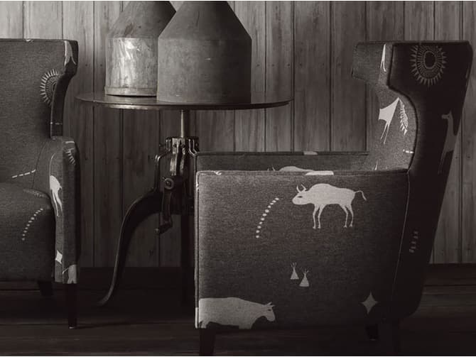 Andrew Martin Custom Made Armchair