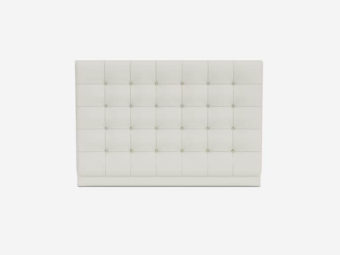 andrew martin Custom made quilted headboard