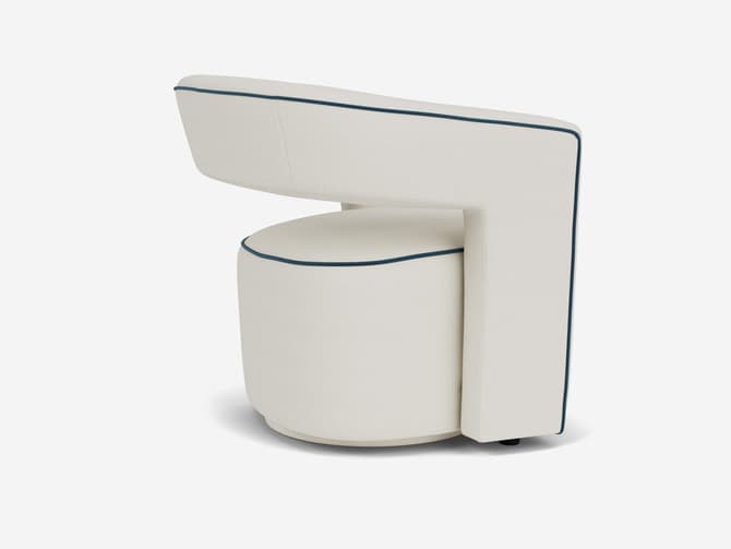 Andrew Martin Custom Made Swivel Chair