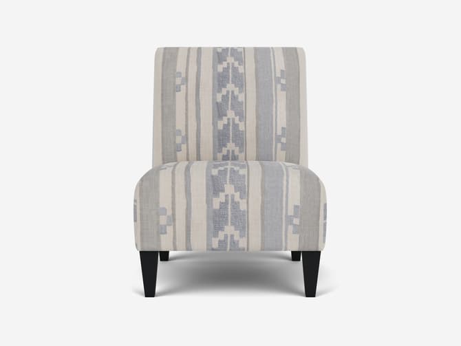 Andrew Martin Custom Made Upholstered Armchair