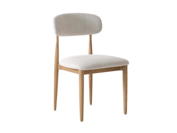 andrew martin Dining chair in a neutral weave