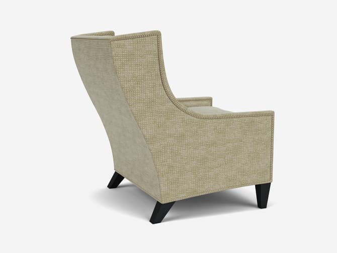 Andrew Martin Elegant Large Custom Armchair