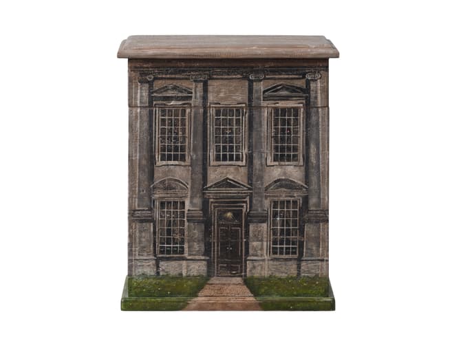 Andrew Martin Hand-Painted Storage Side Table NEW