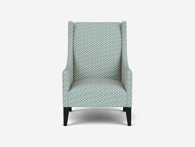 Andrew Martin High-backed Custom Armchair