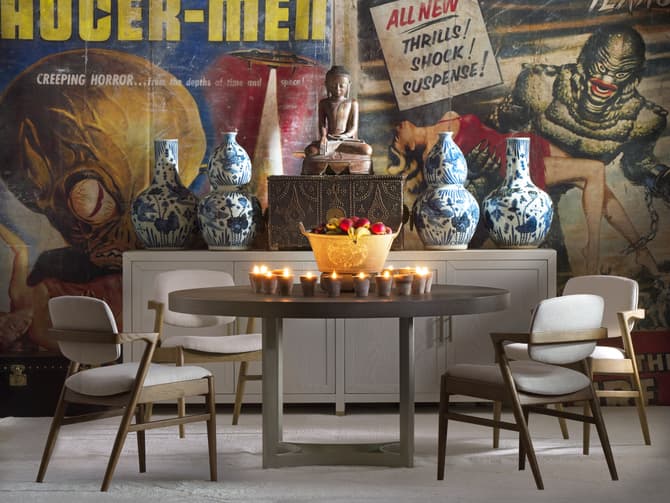 Andrew Martin Iconic Zig Zag Dining Chair