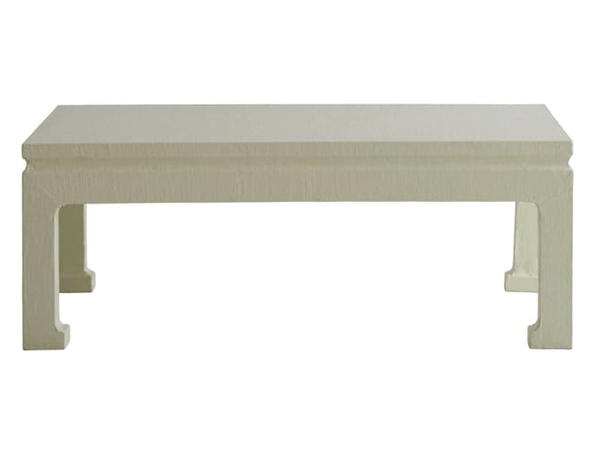 Andrew Martin Ivory Lacquered Coffee Table NEW