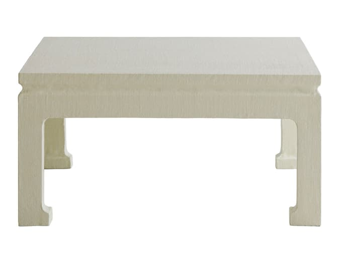 Andrew Martin Ivory Lacquered Coffee Table NEW