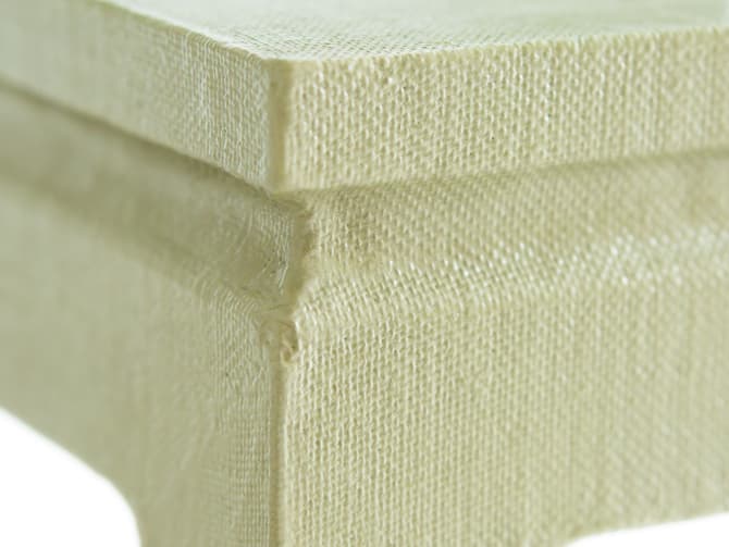 Andrew Martin Ivory Lacquered Coffee Table NEW