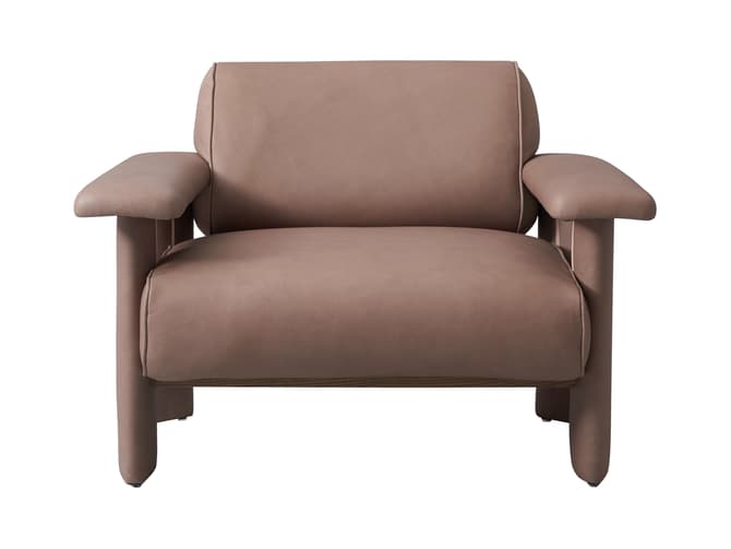 Andrew Martin Leather Armchair
