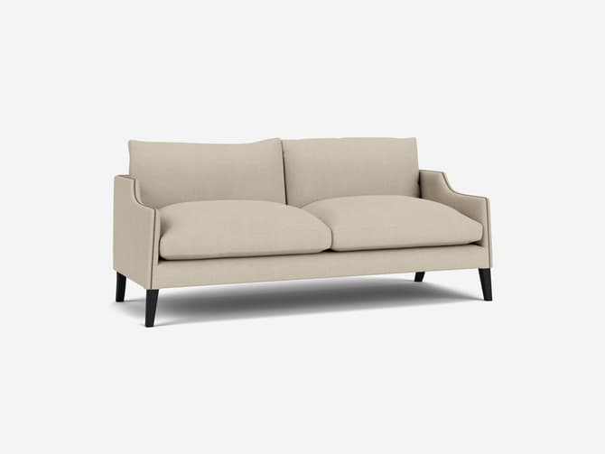 andrew martin Luxury custom feather-filled sofa