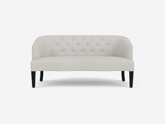 Andrew Martin Luxury Custom Small Sofa Bench