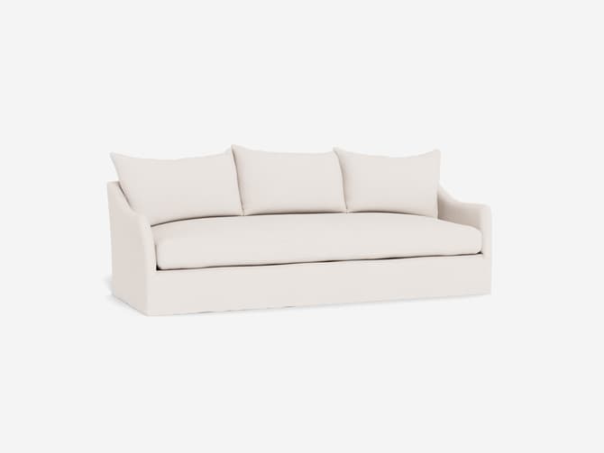 andrew martin Luxury loose-covered sofa