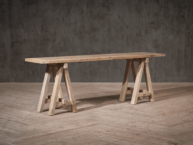 Andrew Martin Oak Wood Console Table