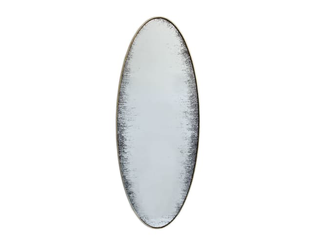 andrew martin Oval mirror in bronze
