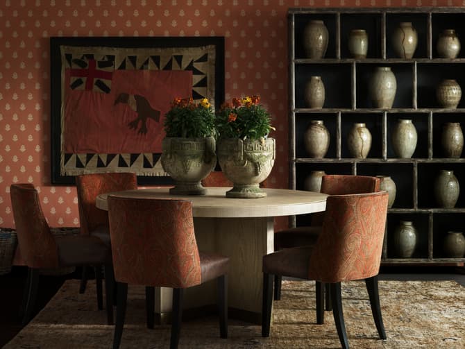 Andrew Martin Round Dining Table