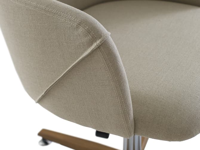 Andrew Martin Art Deco Height-adjustable Swivel Desk Chair