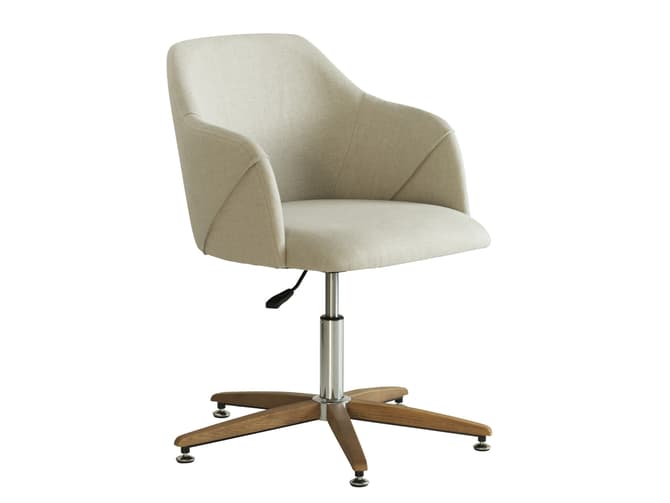 andrew martin Art Deco height-adjustable swivel desk chair