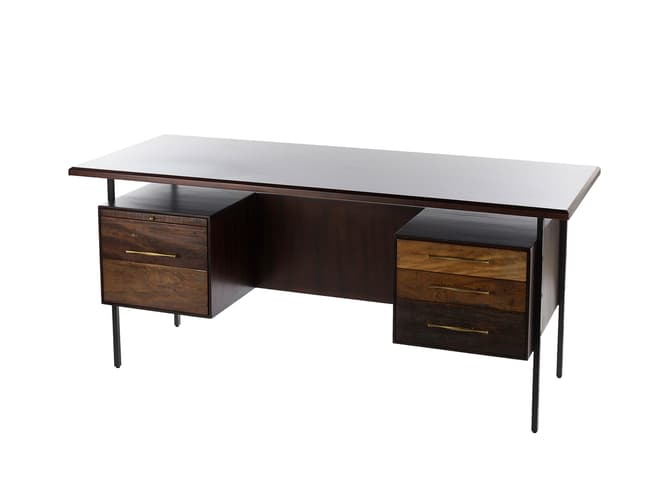 Andrew Martin Contemporary Desk In Reclaimed Peroba Wood