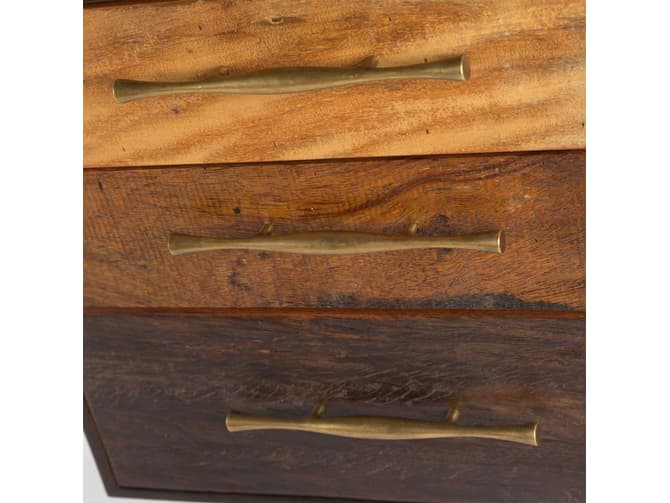 Andrew Martin Contemporary Desk In Reclaimed Peroba Wood